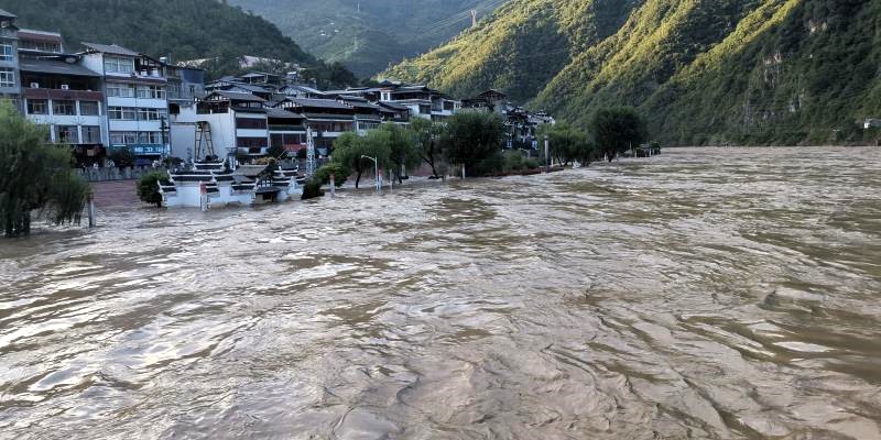 水電設計院積極參加隴南抗洪搶險